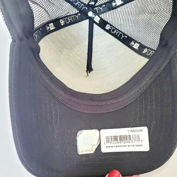 San Francisco 49ers New Era 9FORTY Adjustable Snapback Hat cap NFL 100% cotton - Picture 5 of 9